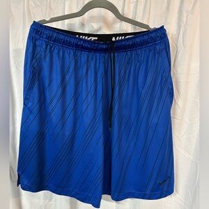 Nike Men's Royal Blue Athletic Shorts
